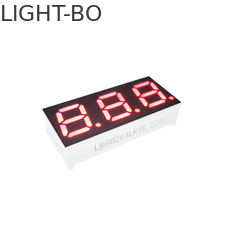تولید کننده صفحه نمایش LED 3 رقمی 7 قطعه ای قرمز فوق العاده روشن 0.28 اینچی کاتد معمولی برای لوازم خانگی کوچک