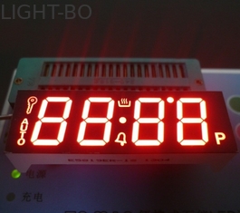 سفارشی صفحه نمایش LED 4 رقمی 7 بخش برای رنگ اجاق گاز تایمر Cotrol قرمز و سبز آبی روشن آبی