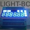 صفحه نمایش 10.2 میلی متری 6 رقمی 7 قسمت LED آبی رنگ / رنگ زرد پایدار عملکرد