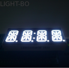 روشنایی بالا 14 قسمت الفبایی عددی سفید 4 رقمی 0.54 اینچ برای STB