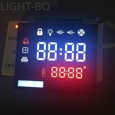 صفحه نمایش سفارشی LED فوق العاده قرمز، صفحه نمایش 8 رقمی 7 سیلندر برای کنترل تایمر تهویه