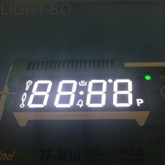 صفحه نمایش Black Face 4 Digit 7 Segment LED فوق العاده سفید برای اجاق گاز