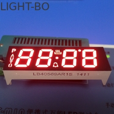 4 رقمی 14.2 میلیمتر 7 عدد نمایشگر سفارشی LED نمایشگر کنترل فرورفتگی قرمز فوق العاده