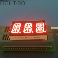 0.54 &quot;3 رقمی 14 قسمت LED LED الفبایی عددی فوق العاده روشن رنگ LED قرمز
