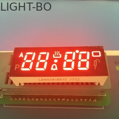 سوپر قرمز LED سفارشی LED معمولی آنود 4 رقمی 7 بخش DIP نوع پین