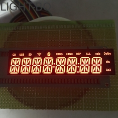 بلوتوث الفبایی عددی LED نمایش 8 رقمی 14 بخش نصب فوق العاده قرمز آسان است