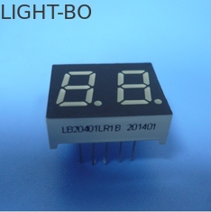 درخشندگی بالا دو رقمی 7 سگمنت LED نمایش عددی 0.36 اینچ رنگ های مختلف موجود است