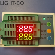 نمایشگر LED دو ردیف 8.6 میلی متری ارتفاع 7 قطعه ای با دو رقمی 3 رقمی
