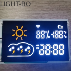 صفحه نمایش LED 7 بخش ROHS 80mcd برای ماژول پیش بینی آب و هوا