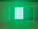 سبز خالص 200mcd 5x7 نقطه ماتریس LED چسب شفاف صفحه نمایش