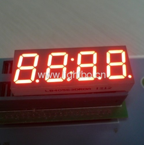 4 رقمی 0.56 اینچ کادمیوم معمولی قرمز 7 اینچ LED Display
