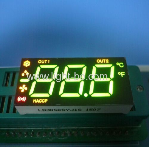 LED قرمز 0.50 اینچ 3 رقمی 7 عدد برای برنامه های کاربردی ترموستات
