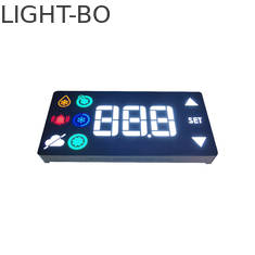 صفحه نمایش LED 3 رقمی هفت بخش دکمه لمسی آند معمولی 17.7 میلی متر ارتفاع