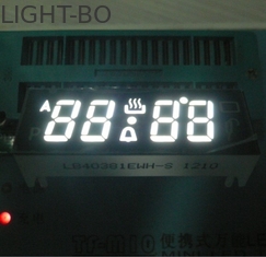 DIP / SMD پین سفارشی LED نمایش، کاتد مشترک 7 بخش نمایش سفید سفید