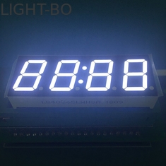 نمایشگر با وضوح بالا 0.56 &quot;ساعت LED نمایش رنگ فوق العاده سفید کم مصرف برق