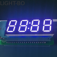 نمایش ساعت دیجیتال معمولی آنود 0.56 اینچ خروجی شدت نورانی بالا