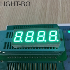 سبز خالص 7 قسمت LED LED 0.4 اینچ 4 رقمی شدت درخشان