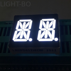 فوق العاده روشن سفید 0.54 &quot;14 قسمت نمایش LED نمایش عددی دو رقمی برای پانل ابزار