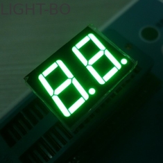 ولتاژ پایین 2 رقم 7 سگمنت LED صفحه نمایش رنگهای متنوع محافظت از محیط زیست