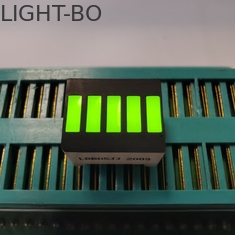 5 بخش 574 نانومتری کاتد مشترک چراغ LED برای نمایش باتری