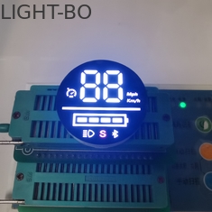نمایشگر LED دایره ای سفارشی رنگ سفید بسیار روشن برای الکتروموبیل