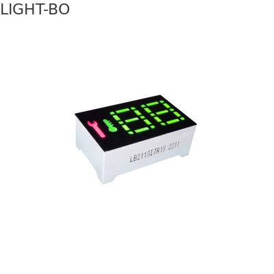 قیمت خوب نمایشگر آند معمولی LED 2 رقمی 7 بخش سفارشی برای نشانگر دمای صنعتی آنلاین