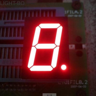 قیمت خوب 0.8 اینچ Common Anode 7 Segment Display Super Bright Red 625 میلی متر Wavelengt آنلاین