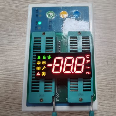 قیمت خوب صفحه نمایش LED سه رقمی هفت بخش برای کنترل دمای سفارشی آنلاین
