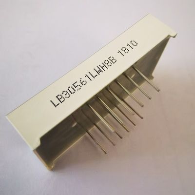 قیمت خوب Ultra Bright White Grey Surface 7 Segment 3digit 14.2mm Common Cathode LED Display برای کنترل کننده دما آنلاین