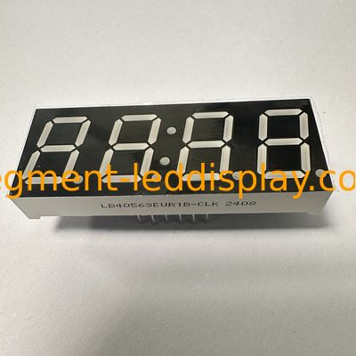 قیمت خوب برای کنترل دمای 4 رقم 14.2mm سبز خالص 7 بخش صفحه نمایش LED آنود مشترک آنلاین
