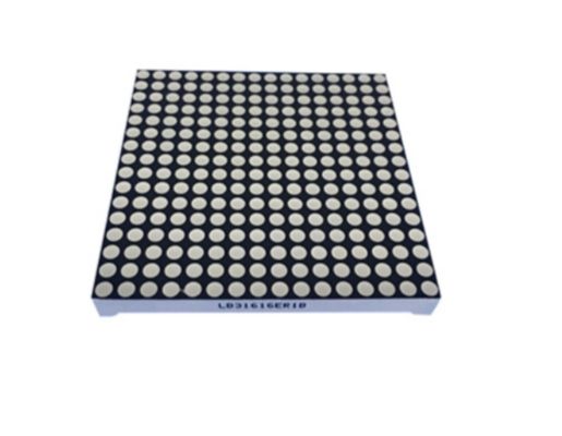 قیمت خوب نمایش فوق العاده روشنسرخ 3mm 16 x 16 قطب ماتریس LED نمایش صف کاتود ستون آنود برای صفحه نمایش آنلاین