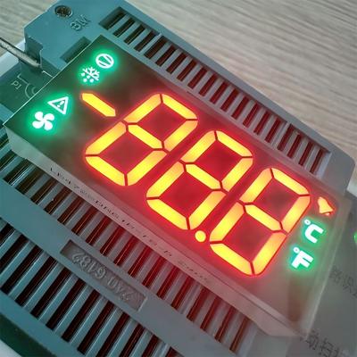 قیمت خوب صفحه نمایش LED سه رقمی 7 بخش، 0.67 اینچ (17 میلی متر) ، دو رنگ (سرمایه قرمز بسیار روشن / سبز خالص) ، کاتود مشترک برای خانه آنلاین