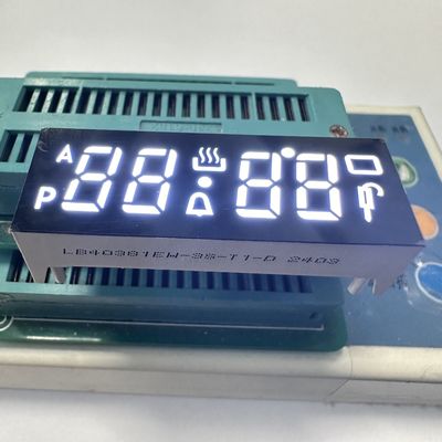 قیمت خوب صفحه نمایش ال ای دی ۴ رقمی ۷ قطعه ی سفید فوق روشن ۰ آنود مشترک برای کنترل کننده های فر و لوازم خانگی آنلاین