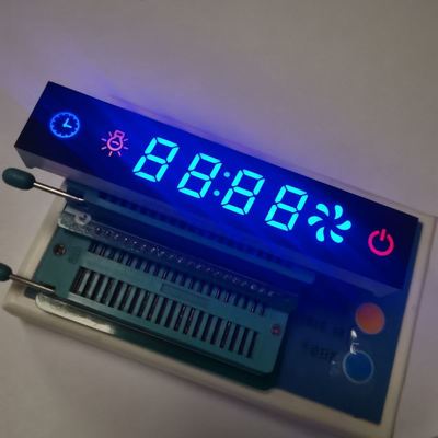قیمت خوب Customized Blue/ Red/Yellow 7 Segment LED Display Module for Kitchen Hood Control آنلاین