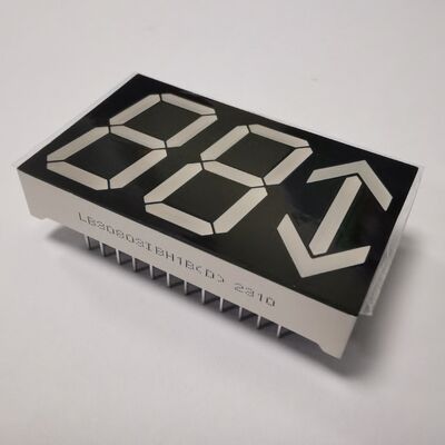 قیمت خوب Ultra Bright Blue 0.8-Inch (22.0mm) 3-Digit + Arrow 7-Segment Common Anode LED Display for Lift/Lift Floor Indicators آنلاین