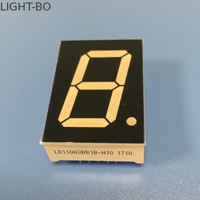 قیمت خوب Single Digit 7 Segment نمایشگر LED با آند مشترک 60-70mcd با شدت 14.2 میلی متر آنلاین