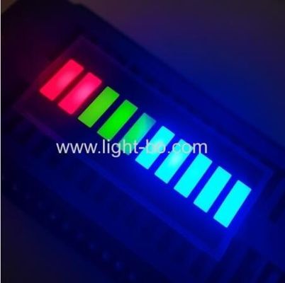 قیمت خوب روشنایی بالا چندرنگ 10 بخش نوار LED برای صفحه ابزار آنلاین