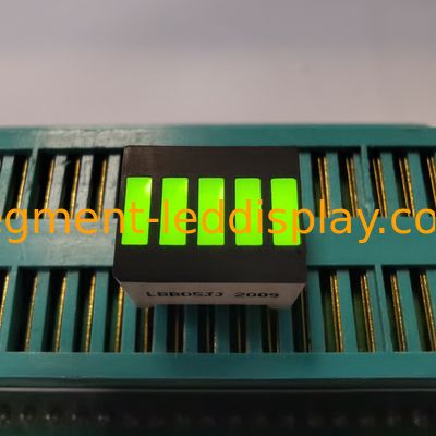 قیمت خوب 5 بخش 574 نانومتری کاتد مشترک چراغ LED برای نمایش باتری آنلاین