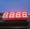 فوق العاده قرمز 0.39 &amp;quot;نمایش آینه ساعت آنود معمولی 4 رقمی 7 قطعه برای پانل ابزار