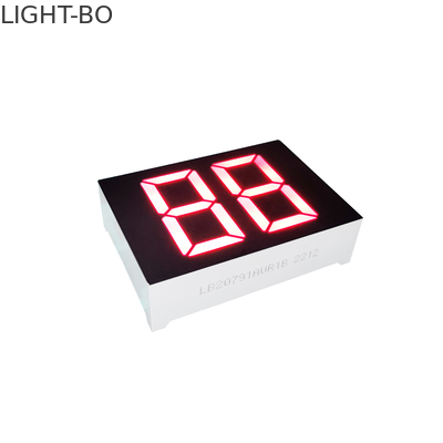 نمایشگر LED دو رقمی 7 قسمتی قرمز فوق العاده روشن آند معمولی 0.79 اینچی برای آبگرمکن