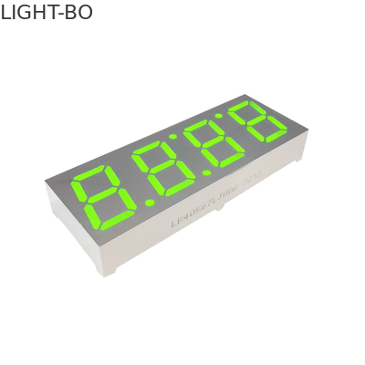 قیمت خوب صفحه نمایش 4 رقمی سبز زرد 0.56 اینچی LED 7 قسمتی سطح خاکستری رنگ سفید آنلاین