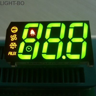 Brightness Multi Color Triple Digit 7 Segment نمایشگر برای یخچال و فریزر