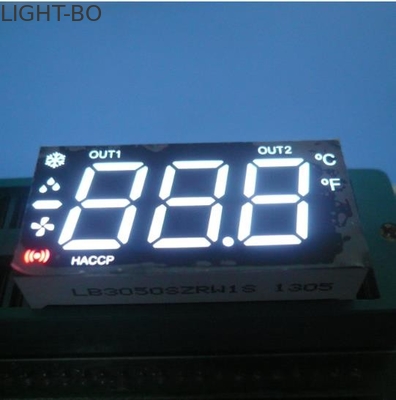 قیمت خوب نمایشگر چند لایه Triple Digit Seven Segment LED فوق العاده سفید برای کنترل گرمایش / خنک کننده آنلاین