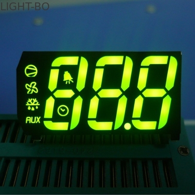 سبز 3 رقمی 0.67 "سفارشی نمایش LED 7 بخش برای خنک کننده