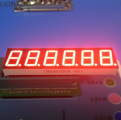 قیمت خوب 0.56 اینچ Ultra Bright Red 6 Digit 7 Segment Display For Scale Scale آنلاین