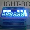 قیمت خوب صفحه نمایش 10.2 میلی متری 6 رقمی 7 قسمت LED آبی رنگ / رنگ زرد پایدار عملکرد آنلاین