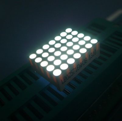 قیمت خوب صفحه نمایش LED با نور بالا انعطاف پذیر 0.7inch 5x7 Dot Matrix برای تخته پیام آنلاین