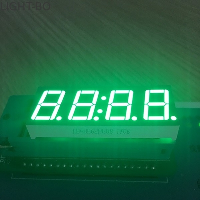 قیمت خوب ساعت LED خالص سبز نمایش 4 رقمی 7 قسمت برای تایمر صنعتی آنلاین