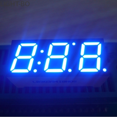 آند Anode مشترک فوق العاده آبی 0.39 "سه رقمی هفت بخش LED لوازم خانگی صفحه نمایش