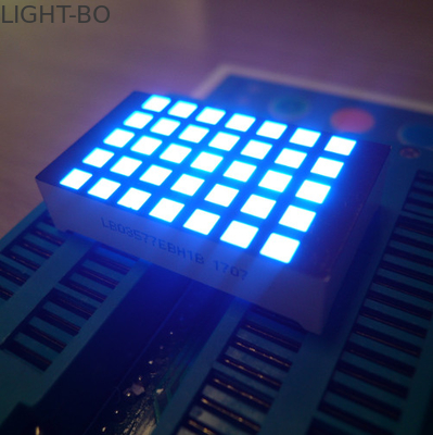ماتریس Ultra Blue 3mm 5X7 Dot led Row Katod Row Display برای نشانگر موقعیت آسانسور